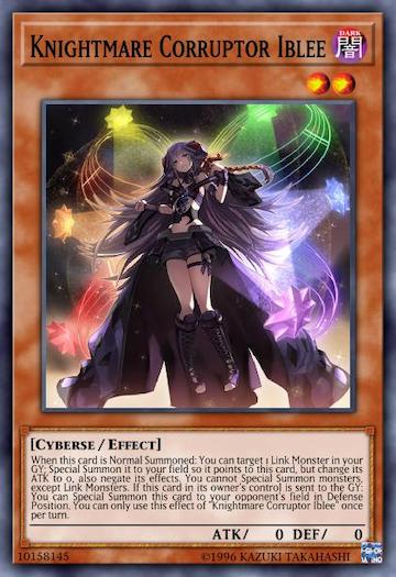 knightmare yugioh cards Phoenix Quarter Century you can draw 1 card Knightmare Corruptor Iblee - Yu-Gi-Oh!