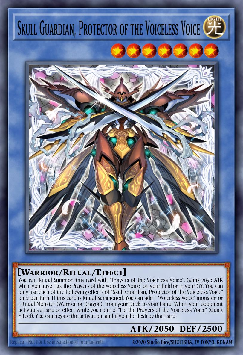 yugioh voiceless voice deck Lo, the Prayers of the Voiceless Voice | Card Details