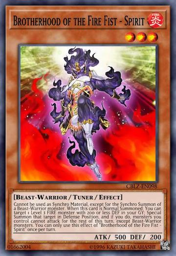 yugioh brotherhood of the fire fist cards - Elephant | Card Details up Fire Formation Spell/Trap Card you control to the Graveyard to target 1 monster on the field Brotherhood of the Fire Fist