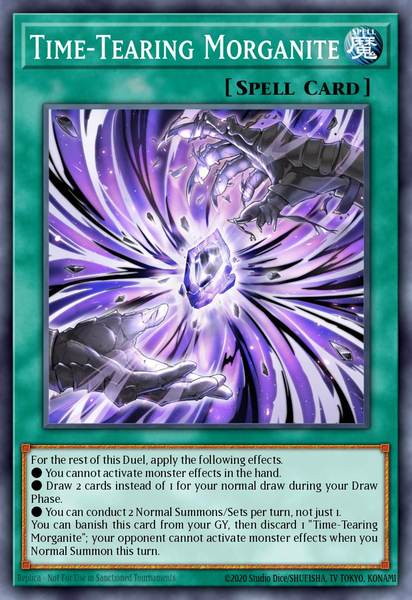 Time-Tearing Morganite - Yu-Gi-Oh! Card - Format Library