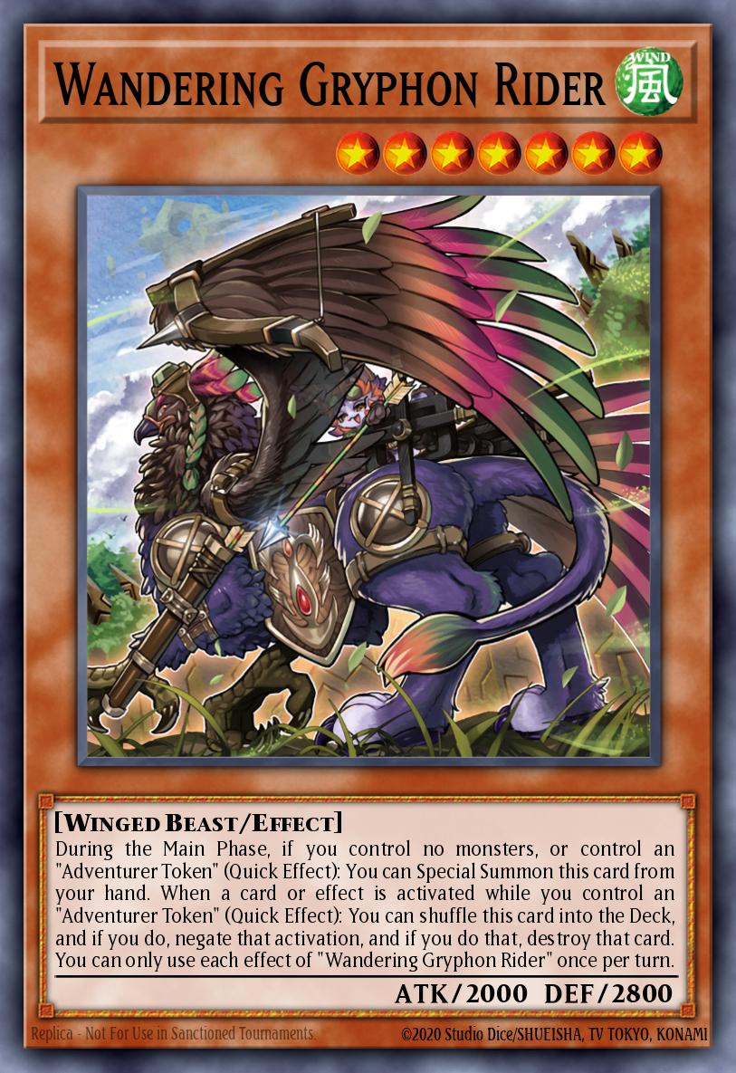 yugioh adventurer cards Complete Custom Deck for Yu-Gi-Oh! If a monster(s) is Normal or Special Summoned Adventurer: The Best Yu-Gi-Oh! Lore