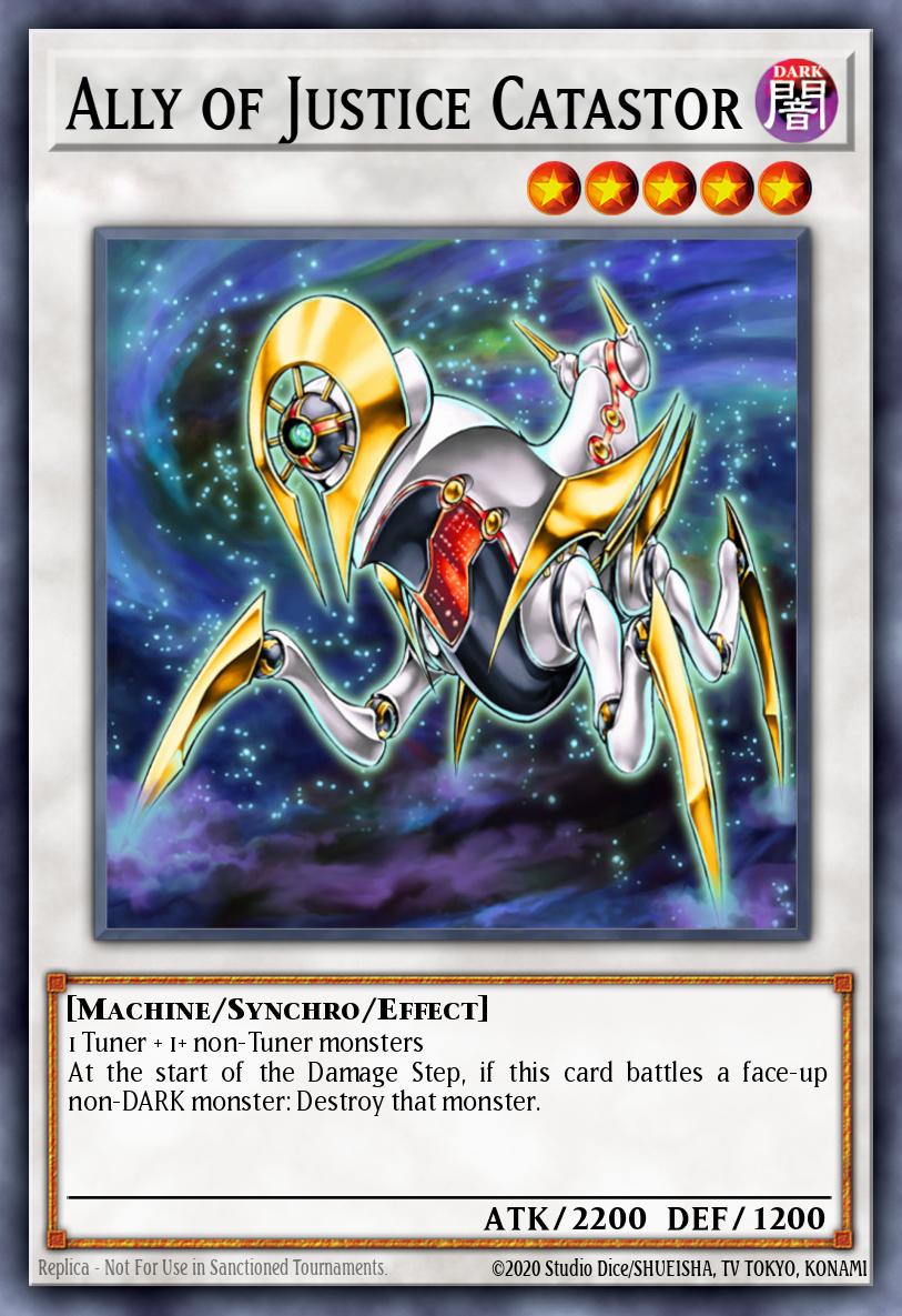 Ally of Justice Catastor - Yu-Gi-Oh! Card - Format Library