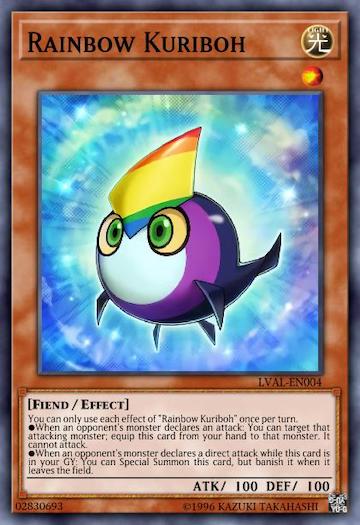 yugioh rainbow cards Kuriboh - Yu-Gi-Oh! Card This is of the Super Rare rarity. Yu-Gi-Oh! - Rainbow Dark Dragon