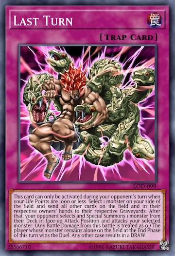 Last Turn - Yu-Gi-Oh! Card - Format Library