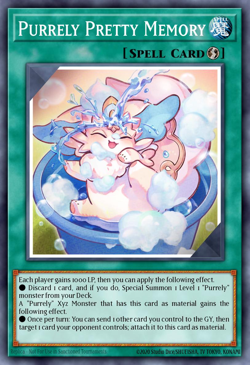 Purrely Pretty Memory - Yu-Gi-Oh! Card - Format Library