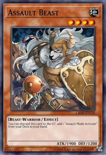 Assault Beast - Yu-Gi-Oh! Card - Format Library