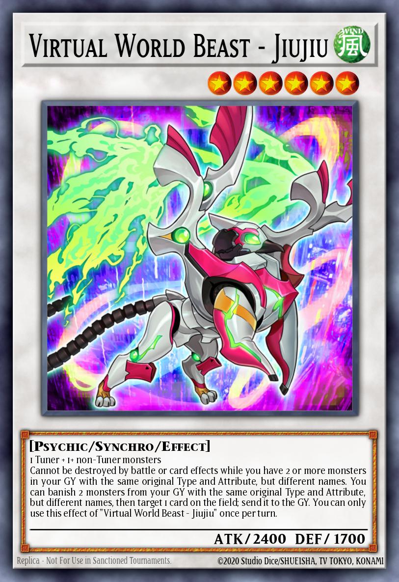Virtual World Beast - Jiujiu - Yu-Gi-Oh! Card - Format Library Virtual World Beast - Jiujiu - Yu-Gi-Oh! Card - Format Library