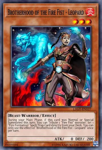 yugioh fire fist cards Brotherhood of the - Leopard - Yu-Gi-Oh! Card EN031 Rarity Yu-Gi-Oh! - Brotherhood of The