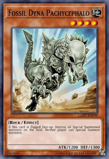 fossil yugioh cards Fossil Dyna Pachycephalo - Yu-Gi-Oh! Card
