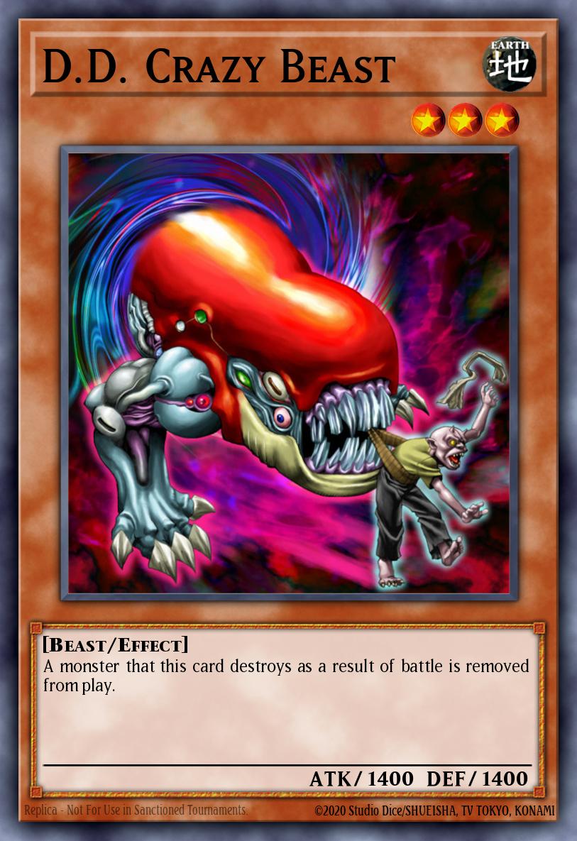 D.D. Crazy Beast - Yu-Gi-Oh! Card - Format Library