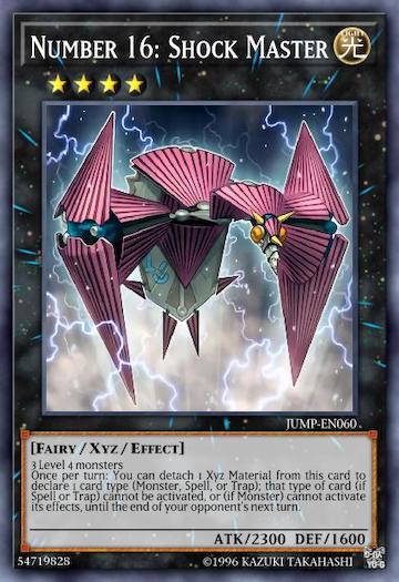 Number 16: Shock Master - Yu-Gi-Oh! Card - Format Library