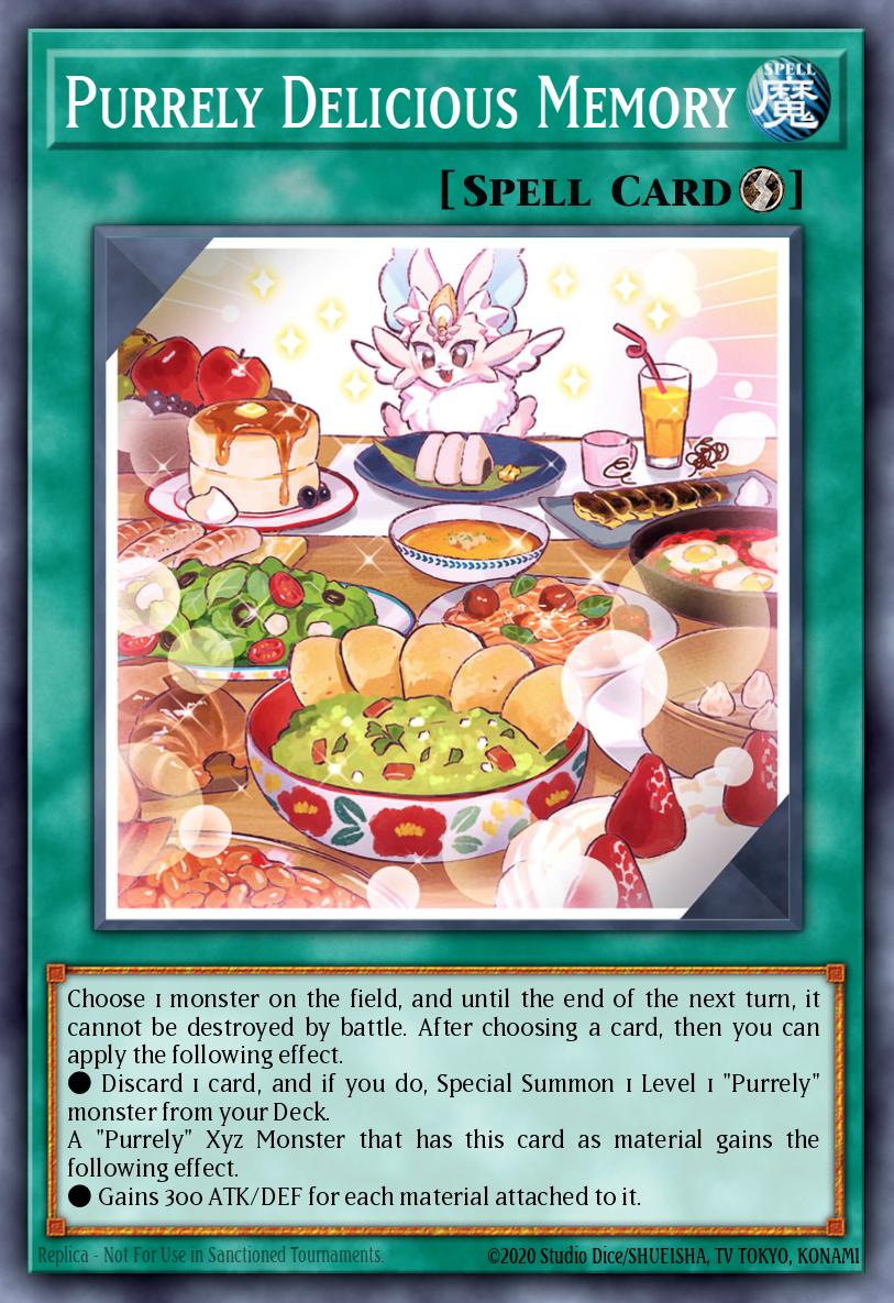 Purrely Delicious Memory - Yu-Gi-Oh! Card - Format Library