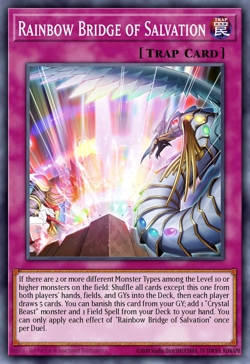 rainbow deck yugioh Rainbow Bridge of Salvation - Yu-Gi-Oh! Card