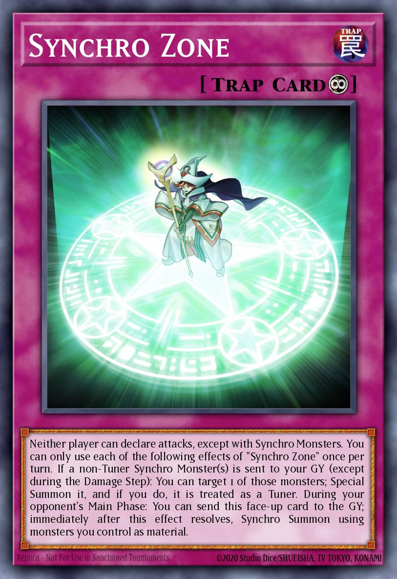 Synchro Zone - Yu-Gi-Oh! Card - Format Library