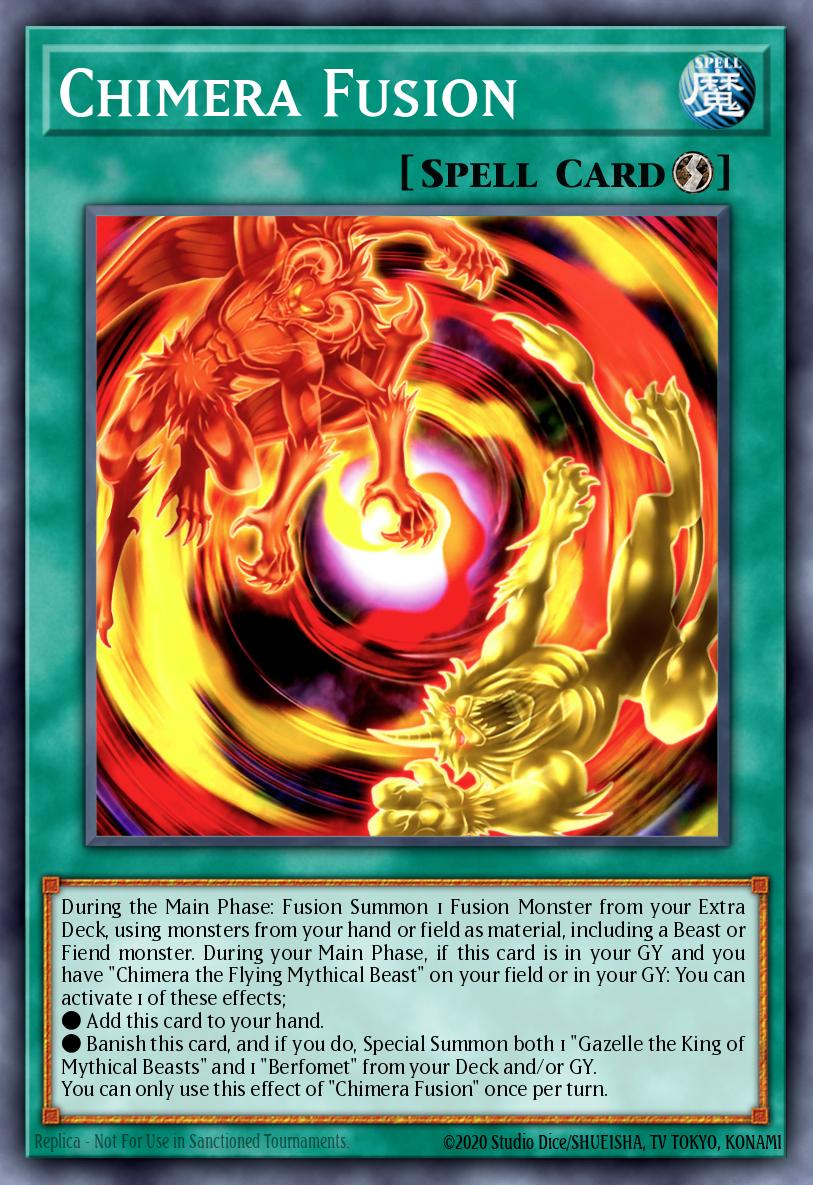 Chimera Fusion - Yu-Gi-Oh! Card - Format Library