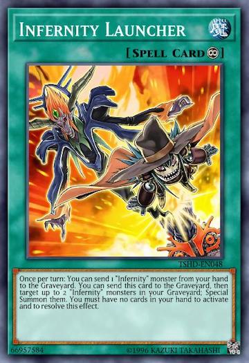 yugioh infernity cards Avenger - Yu-Gi-Oh up Attack Position Infernity monster and have no cards in your hand Infernity Sage - Ghosts From