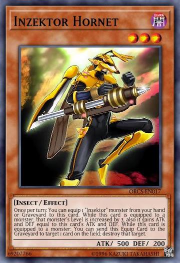 Inzektor Hornet - Yu-Gi-Oh! Card - Format Library