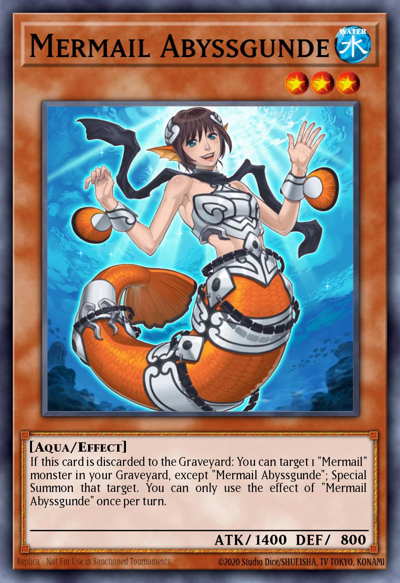 yugioh mermail cards CR05-AES13 Abyssteus (QCSR) TCG Corner Increase the Level of all Mermail monsters you currently control by 1 Yugioh Mermail Deck - Abyssalacia