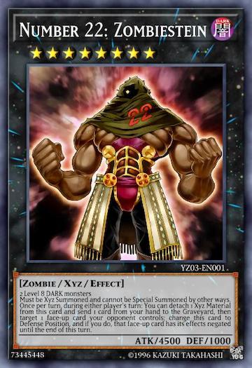 Number 22: Zombiestein - Yu-Gi-Oh! Card - Format Library