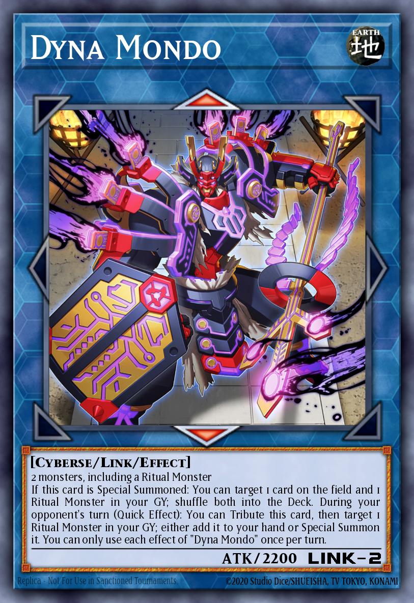 Dyna Mondo - Yu-Gi-Oh! Card - Format Library