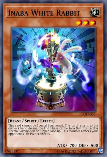 bunny yugioh card L5DD-ENA06 - Ghost Ogre & Snow Rabbit - Common From the Photon Shockwave set bunny yugioh card It's Time