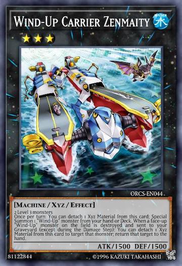 Wind-Up Carrier Zenmaity - Yu-Gi-Oh! Card - Format Library