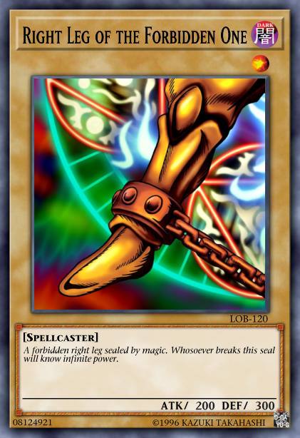 Rechtes Bein der Verbotenen [UR]