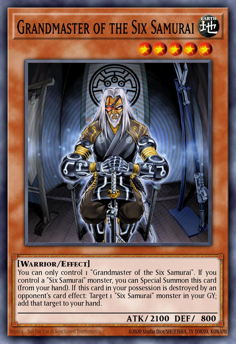 yugioh six samurai support cards Legendary Six Samurai main image 0