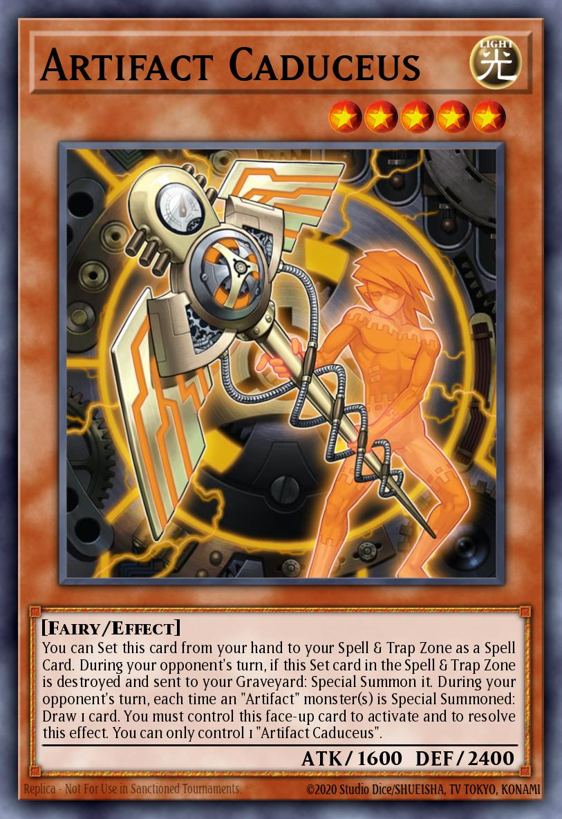 artifact cards yugioh Yu-Gi-Oh! - Scythe - BLHR-EN078 - Ultra Rare - 1st Edition Trap Zone is destroyed and sent to your Graveyard Artifact Caduceus - Yu-Gi-Oh! Card