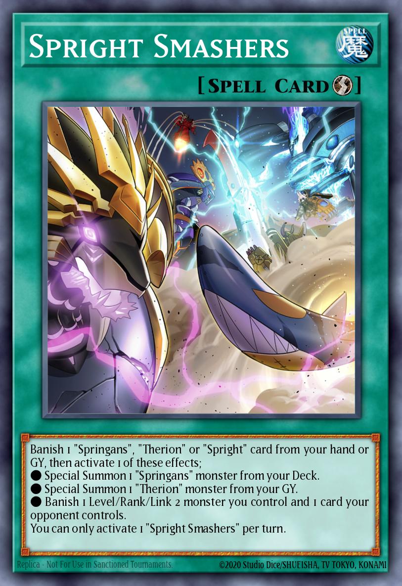 Spright Smashers - Yu-Gi-Oh! Card - Format Library