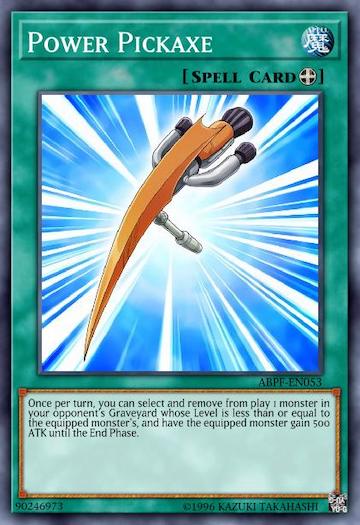 Power Pickaxe - Yu-Gi-Oh! Card - Format Library