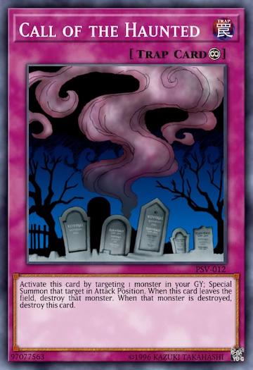 Call of the Haunted - Yu-Gi-Oh! Card - Format Library