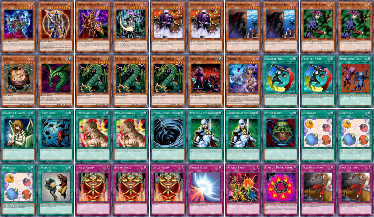 yu-gi-oh deck card list Structure Decks Yu-Gi-Oh! TRADING GAME Goat Format World Championship 2024: